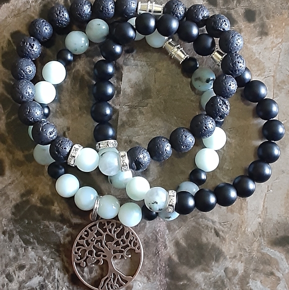 Gemstone Bracelet Stack - Picture 4 of 4